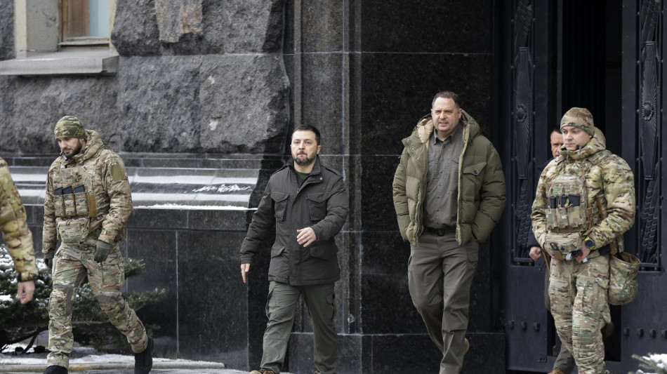 Zelensky nomina Yermak alla guida dei negoziati con Usa e Russia