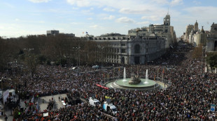 Manifestation monstre &agrave; Madrid pour d&eacute;fendre le syst&egrave;me de sant&eacute; public