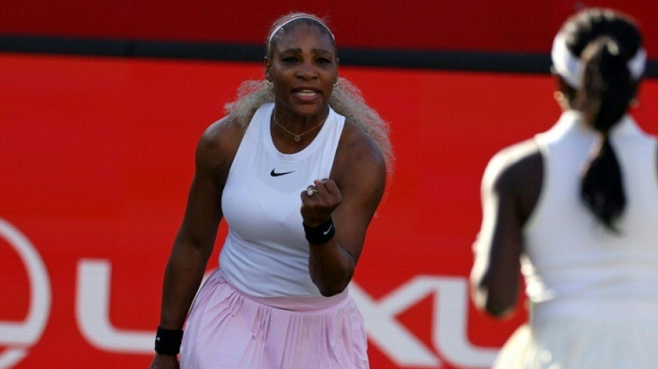 Serena back in the groove on triumphant return to tennis