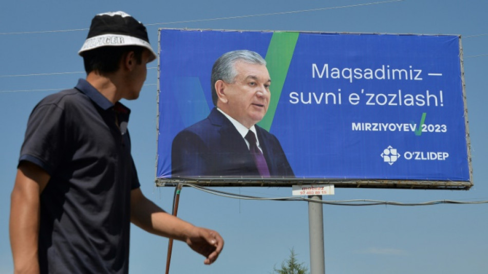 Usbekistans Pr&auml;sident Mirsijojew stellt sich zur Wiederwahl