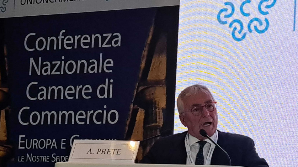 Prete (Unioncamere), l'Ue ha bisogno di una vera politica industriale comune