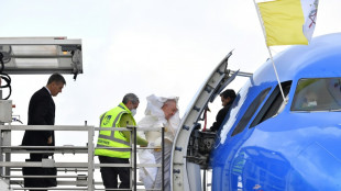 No stairs for Francis, pope boards plane via lift to Malta