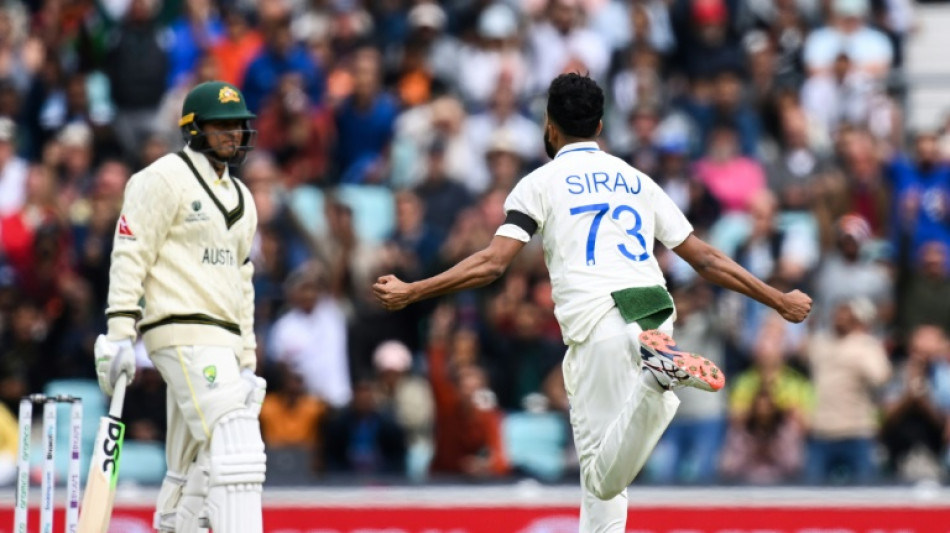 Siraj strikes early blow for India in WTC final against Australia