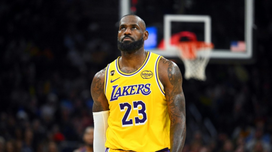 James's All-NBA streak ends as Lakers rule superstar out of Spurs clash