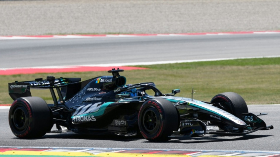 Russell leads way in final Barcelona F1 practice