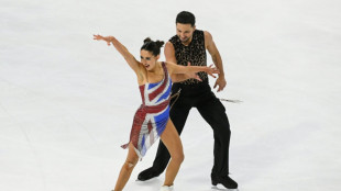 British ice dancers Fear and Gibson lead at ISU Grand Prix de France