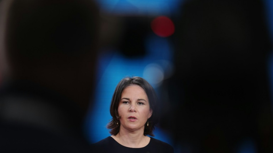 Baerbock sichert Ukraine vor Besuch erneut Deutschlands Solidarit&auml;t zu