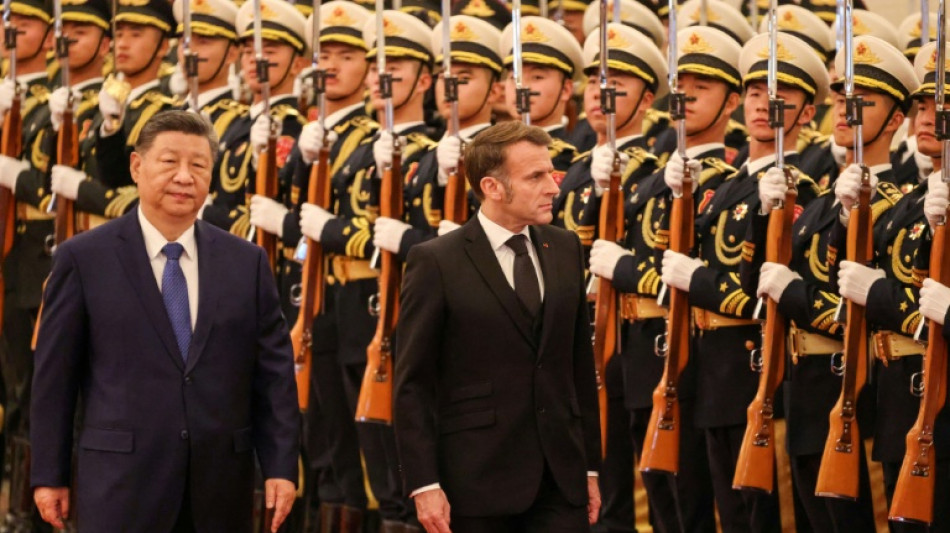 Macron presse Xi sur l'Ukraine et les d&eacute;s&eacute;quilibres commerciaux