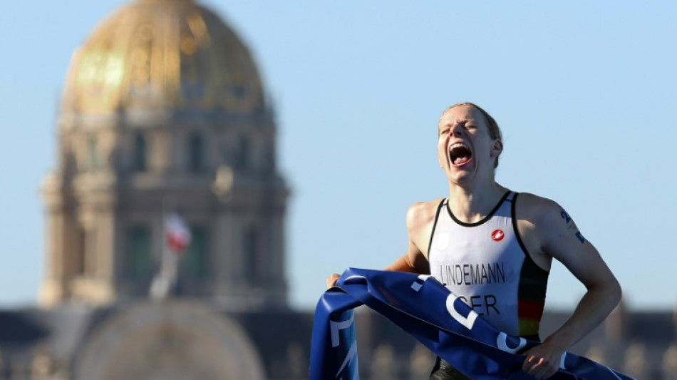 Alemania gana el oro en relevo mixto de triatl&oacute;n