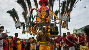 P&eacute;nitence et pri&egrave;res: les Hindous de Malaisie c&eacute;l&egrave;brent la f&ecirc;te de Thaipusam