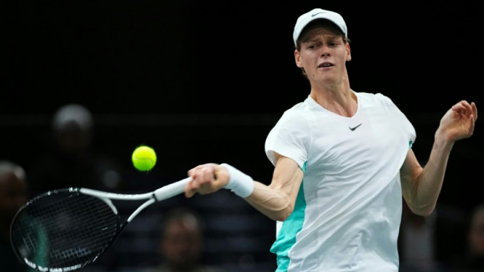 Sinner quits Paris Masters exhausted by late nights